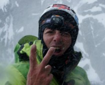 Z disfrutando del hielo