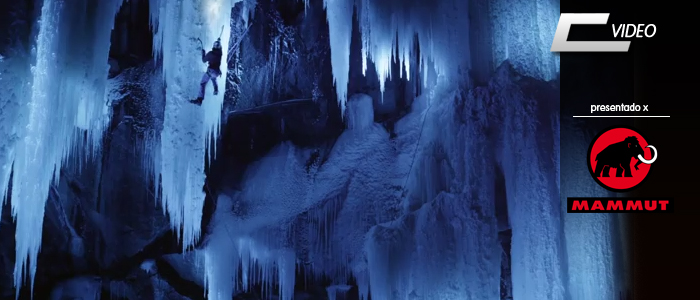 icefall escalada en hielo escandinavia mammut