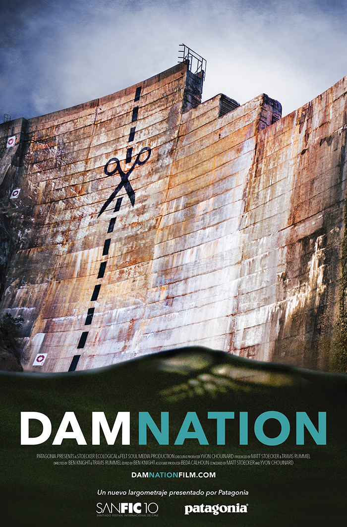 poster oficial DamNation - Chile