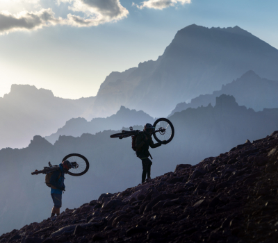 EXPEDICION VOLCAN TUPUNGATO EN BICICLETA
