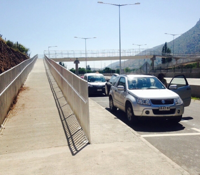 Cambios de infraestructura  en las cuesta Las Chilcas