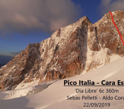 «Día Libre»: nueva ruta en Pico Italia en Bolivia