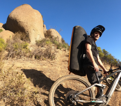 E-Bikes: una nueva manera de explorar el cerro en busca de la escalada perfecta