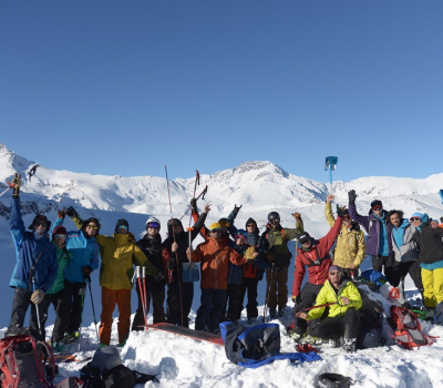 Clínica de seguridad y backcountry por Andes Consciente y Patagonia