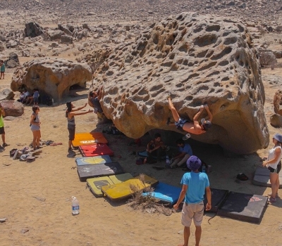 Gran fiesta se vivió en el festival de escalada que realizaron los Chachas en el Zoo de pierdas