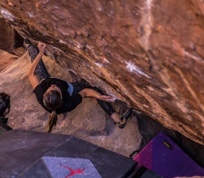 Primer v12/8a+ nacional femenino por Soho Langbehn.