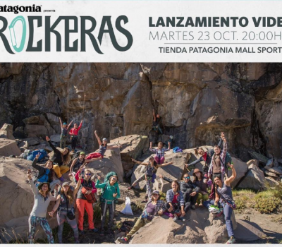 Lanzamiento video «Rockeras» en tienda Patagonia